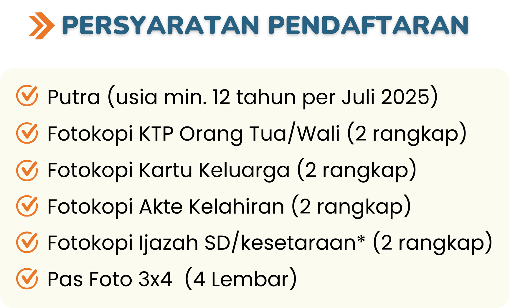 persyaratan